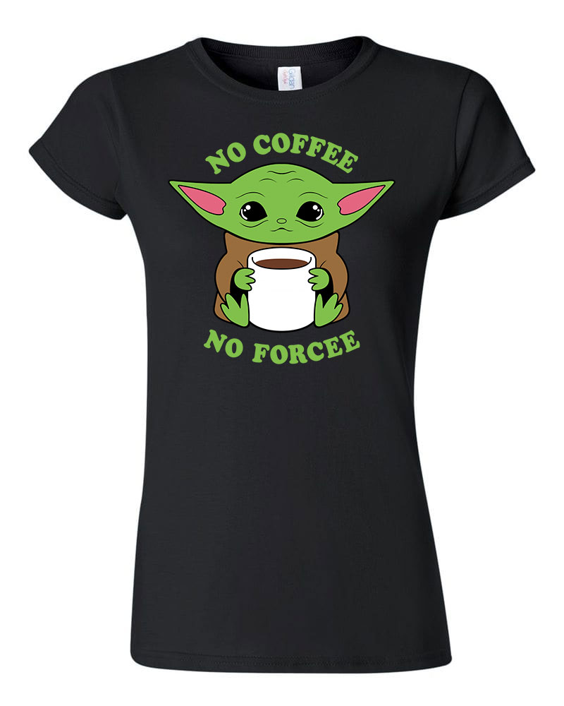 baba yoda baby yoda mandalorian Fekete Női Póló