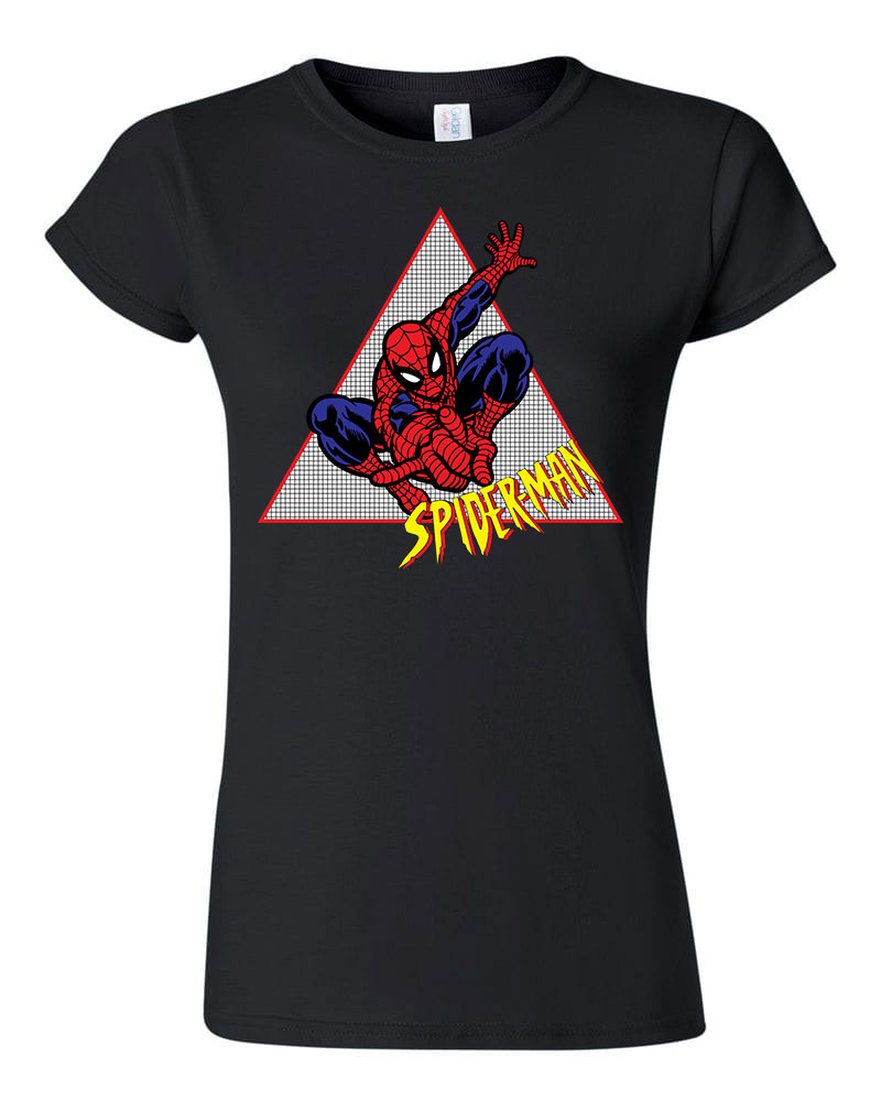 pókember spider man Fekete Női Póló