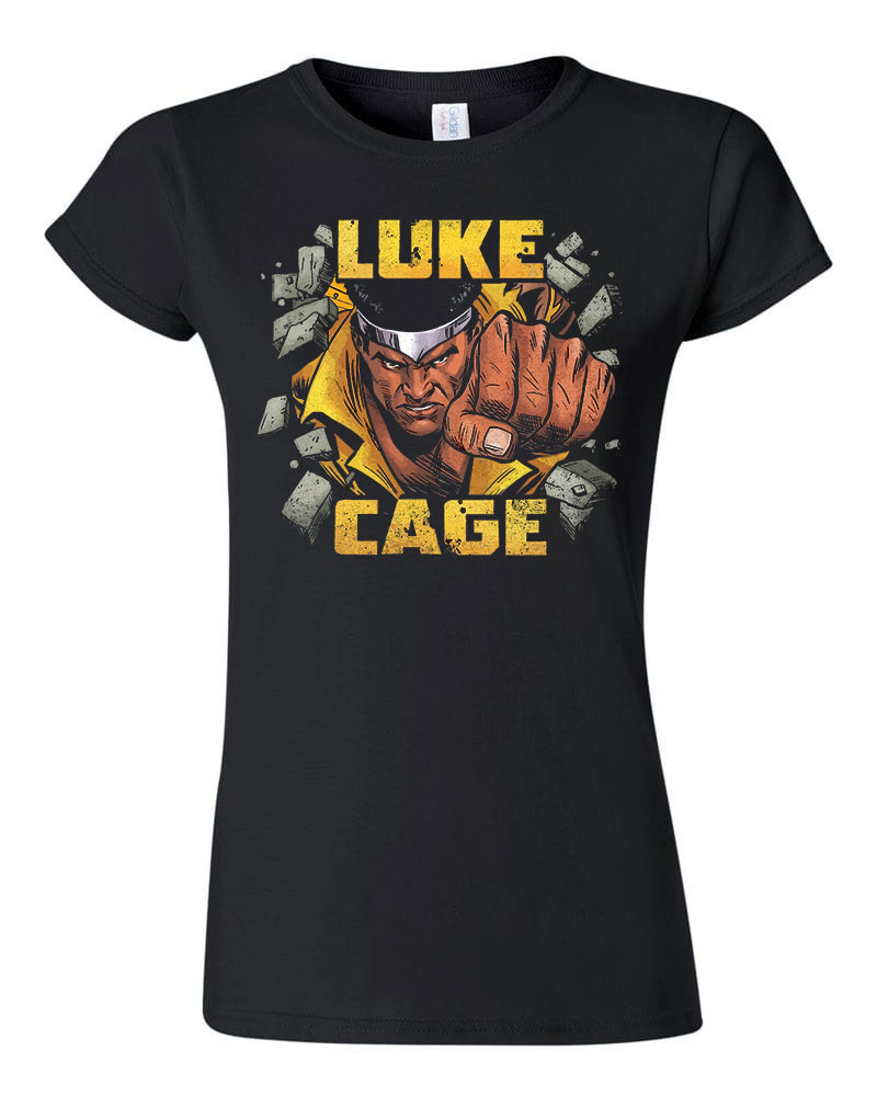 luke cage Fekete Női Póló