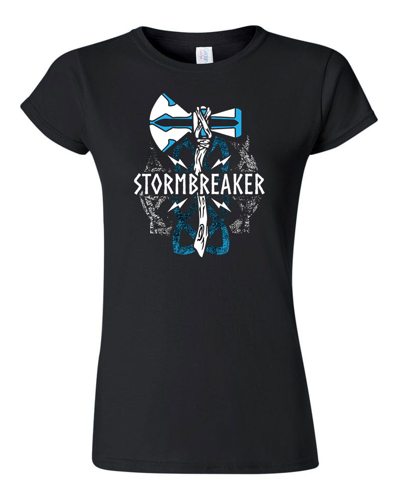 stormbreaker thor mjolnir Fekete Női Póló