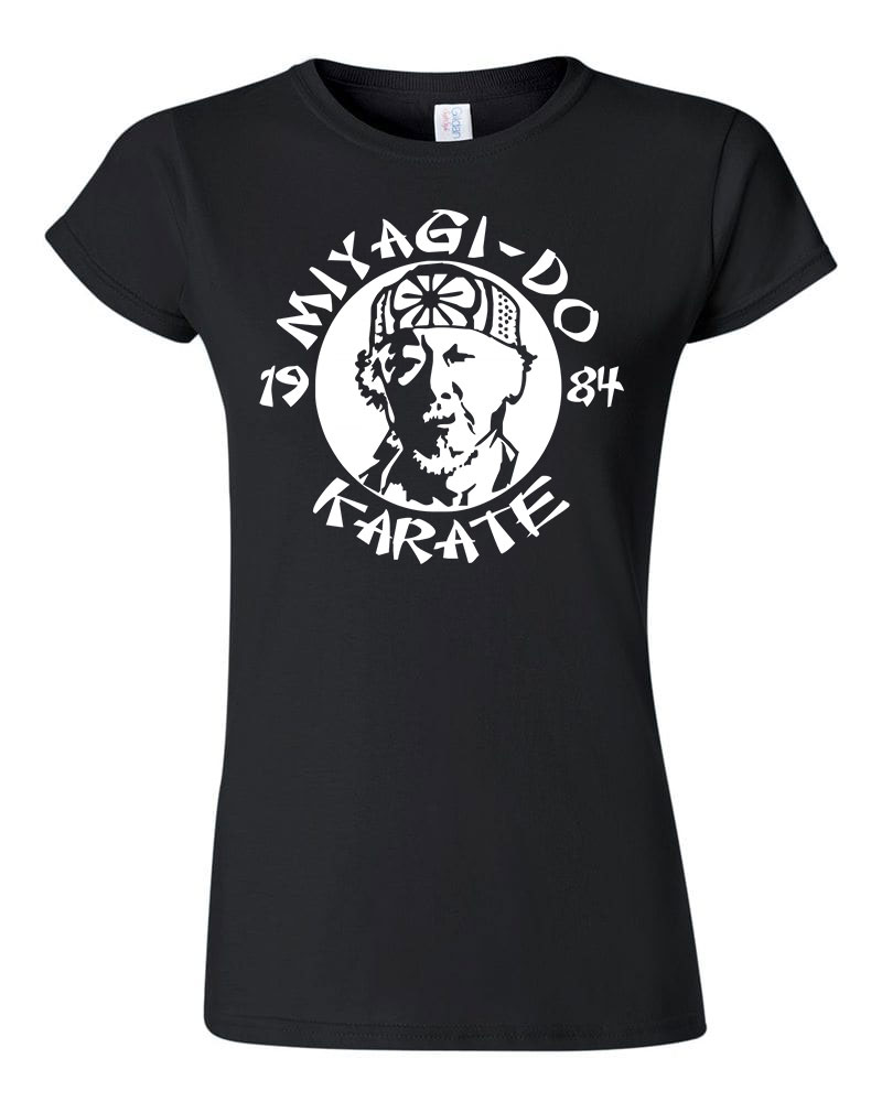 miyagi dojo karate kölyök Fekete Női Póló