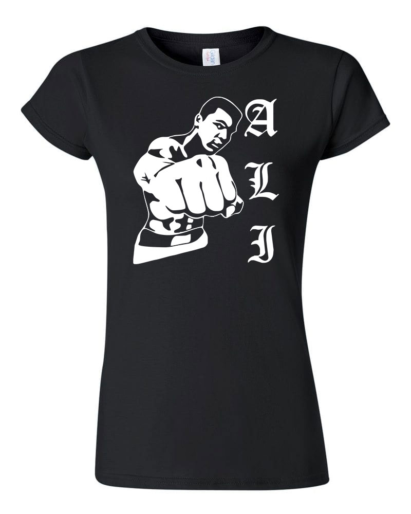muhamad ali Fekete Női Póló