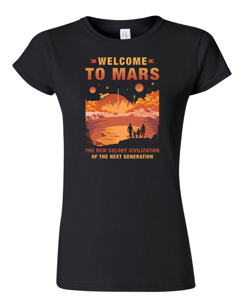 mars Fekete Női Póló