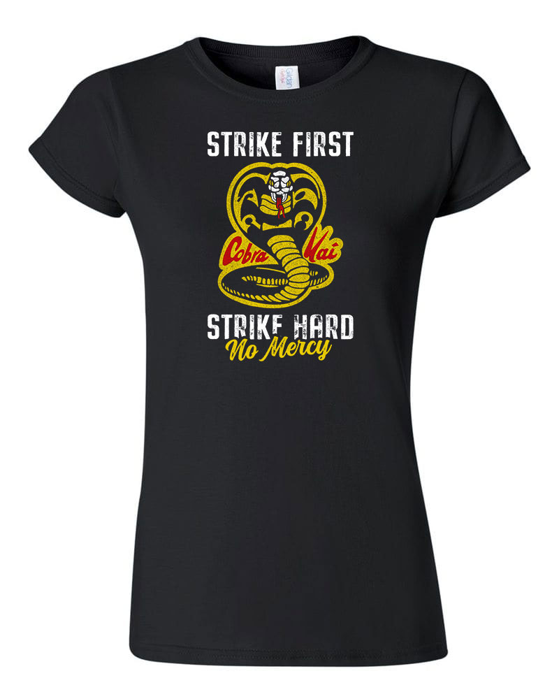 cobra kai karate kölyök Fekete Női Póló