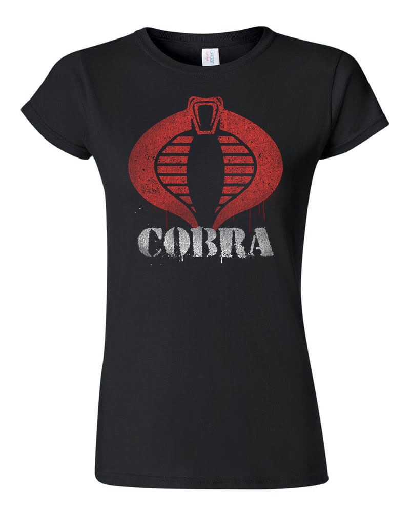 gi joe cobra Fekete Női Póló