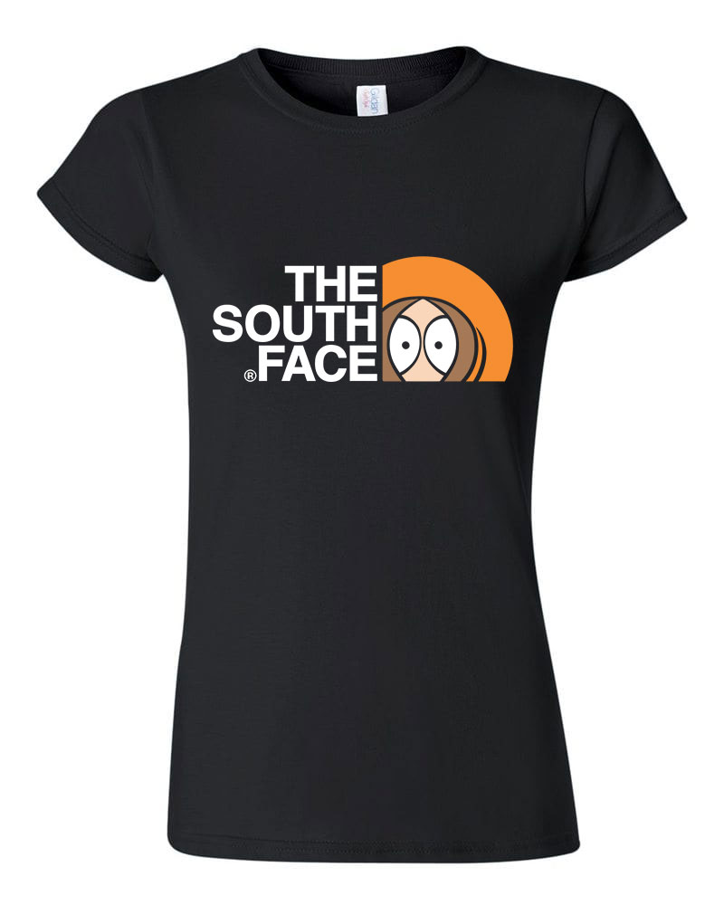 the south face south park kenny Fekete Női Póló