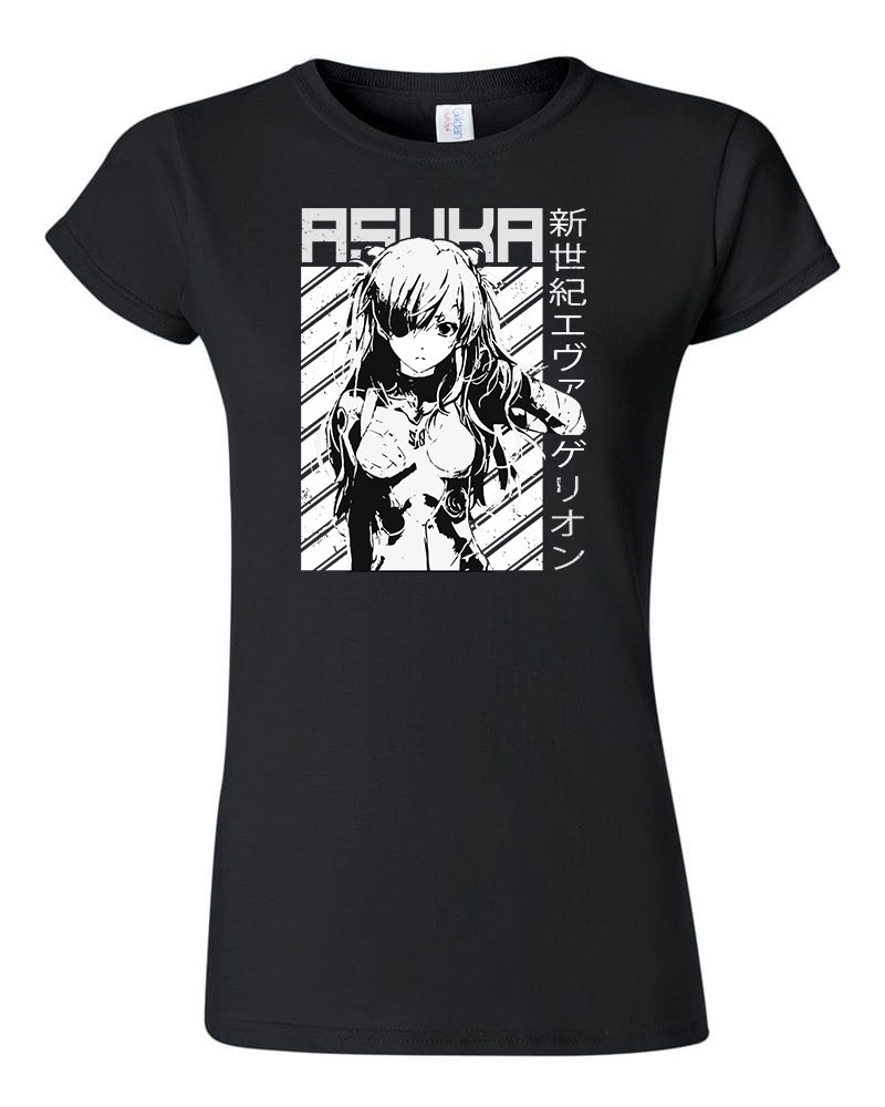 evangelion Fekete Női Póló