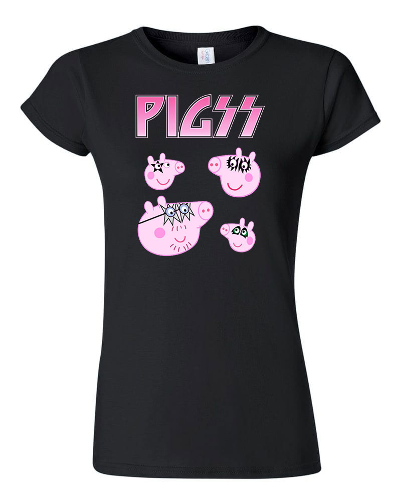 peppa malac peppa pig malacok Fekete Női Póló