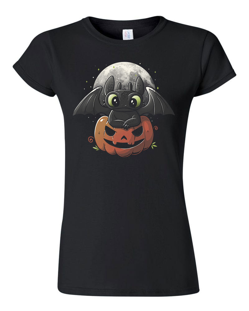 éjfúria halloween Fekete Női Póló