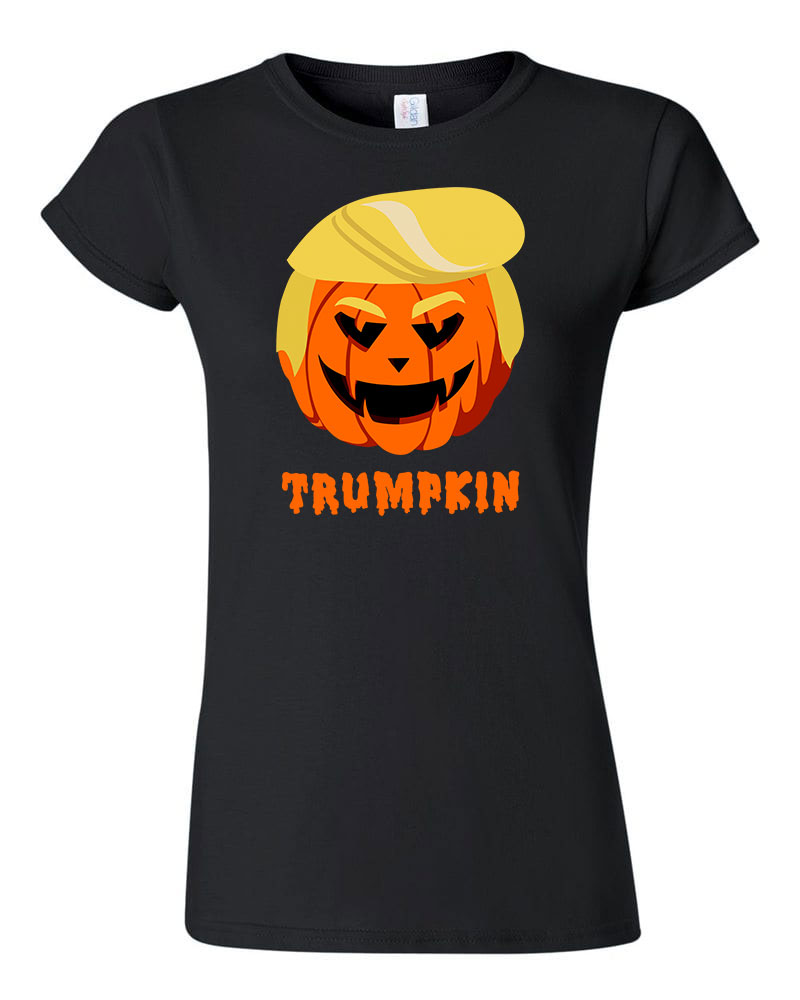 donald trump tök halloween Fekete Női Póló