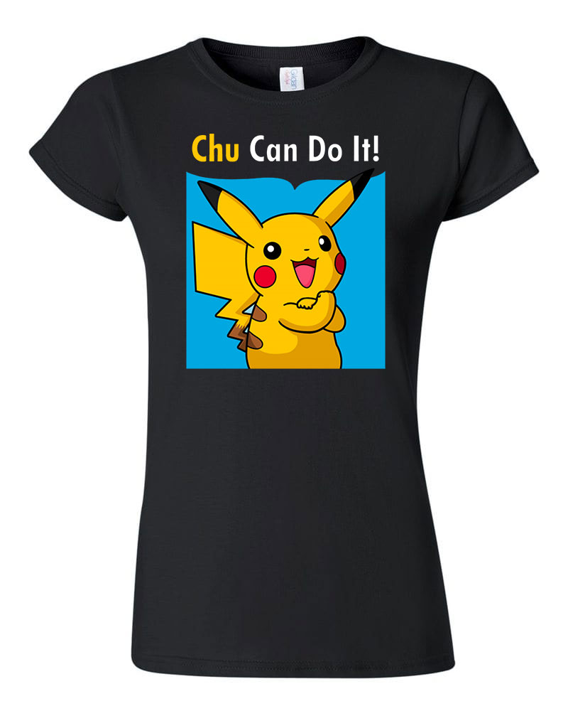 pokemon pikachu Fekete Női Póló