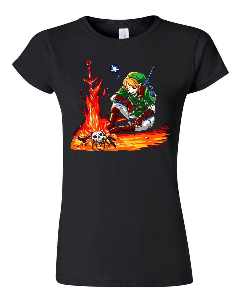 link zelda Fekete Női Póló