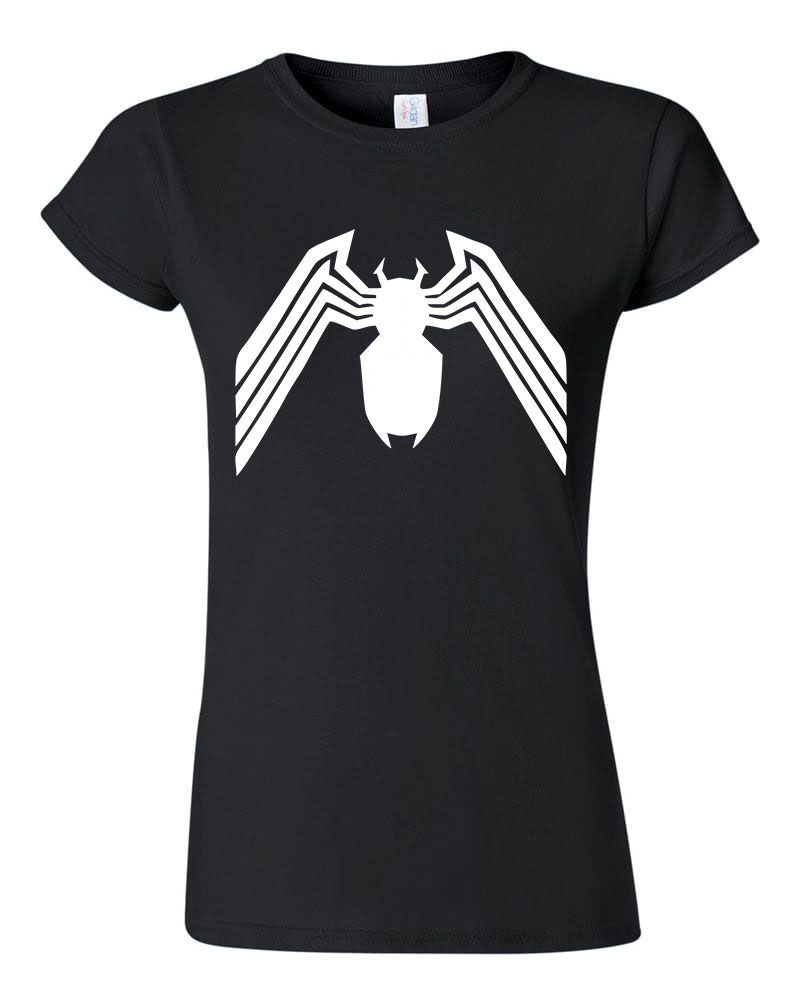 pókember spider man spider chest Fekete Női Póló
