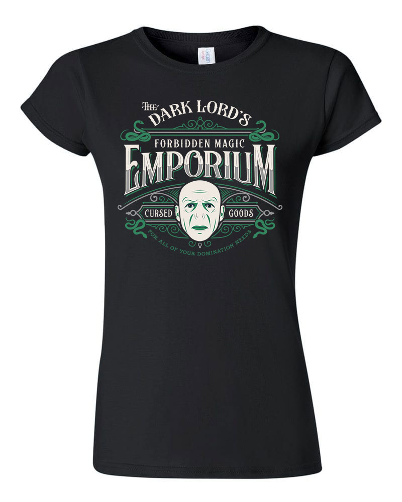 harry potter lord voldemort Fekete Női Póló