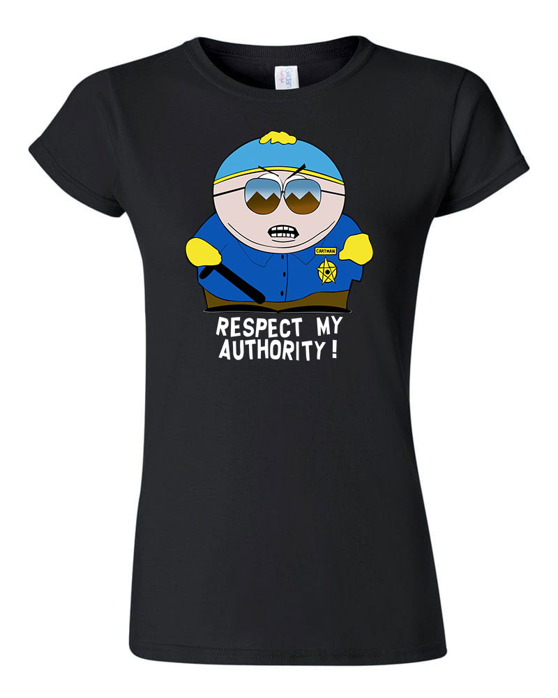 south park eric cartman Fekete Női Póló
