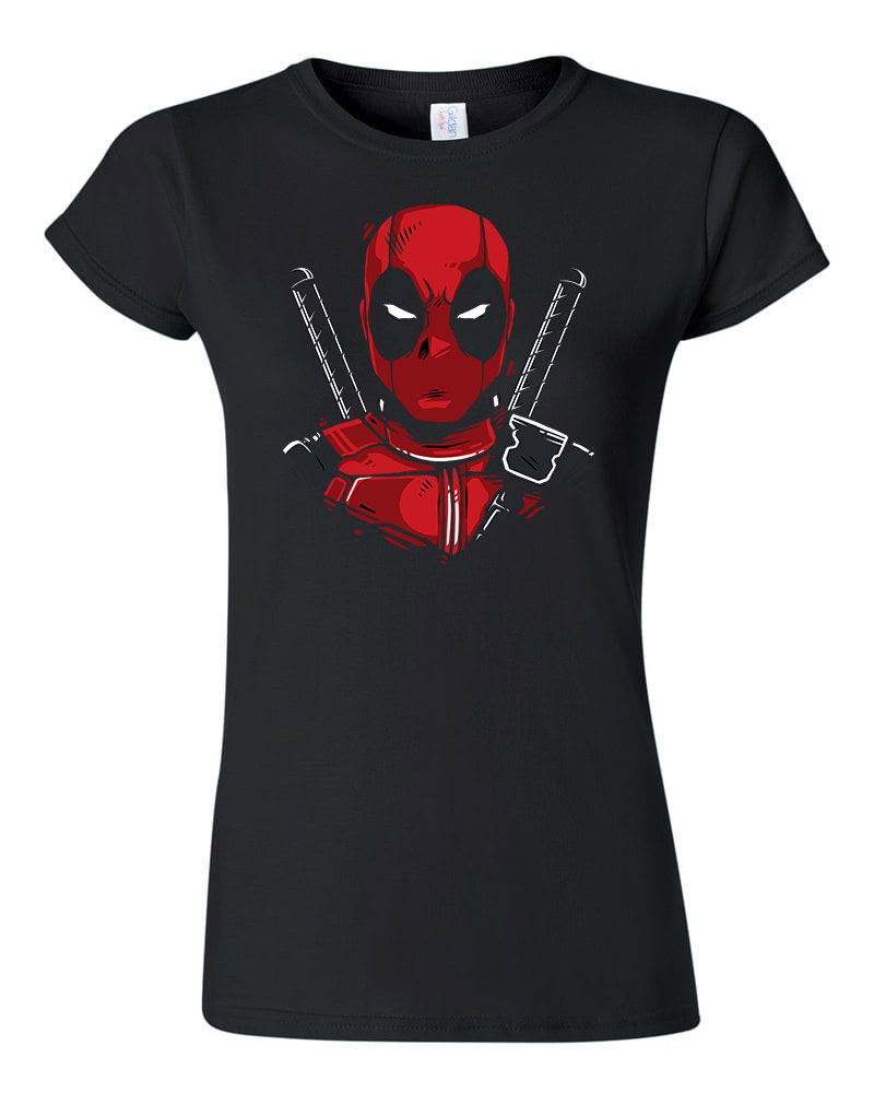 deadpool Fekete Női Póló