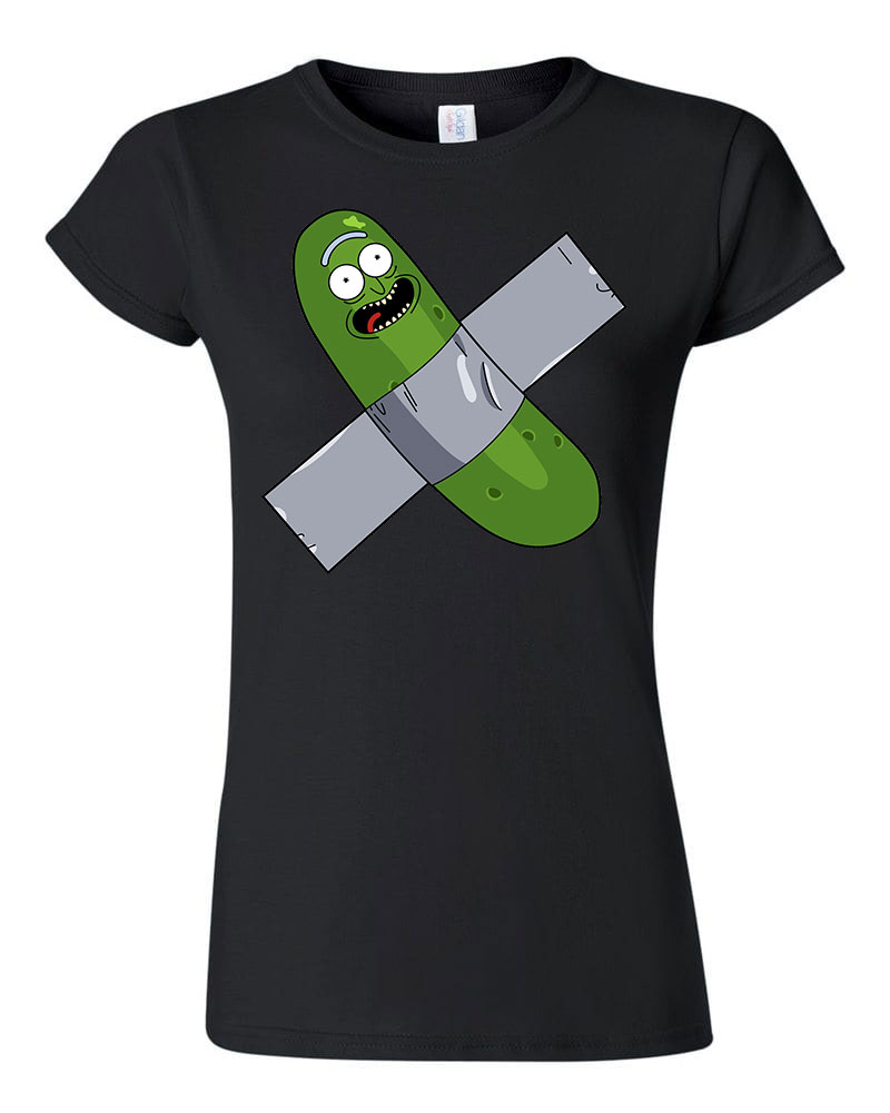 ubi rick rick és morty pickle rick Fekete Női Póló