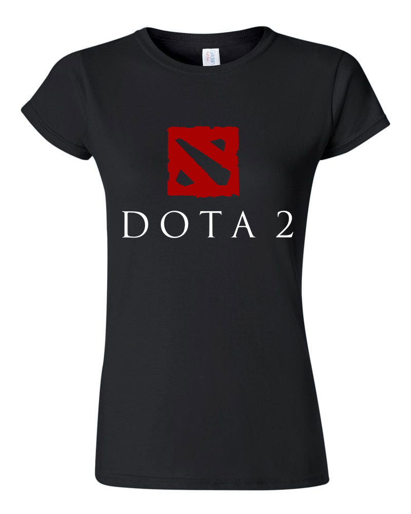 dota 2 Fekete Női Póló