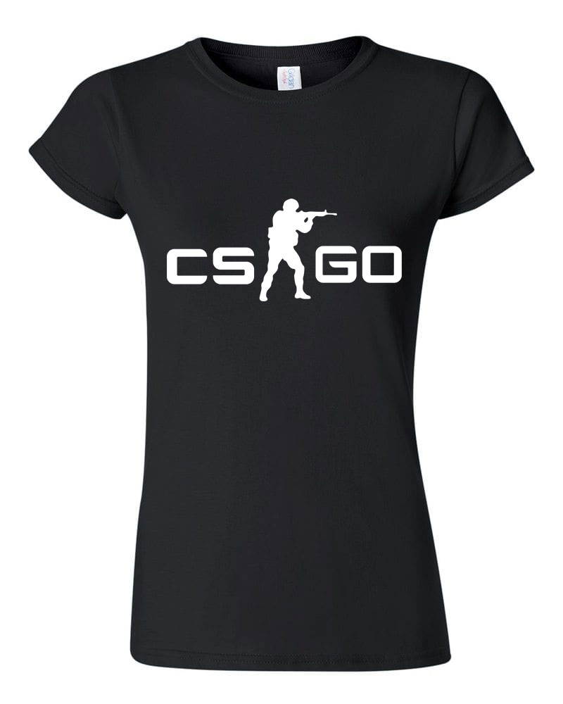 counter strike cs go Fekete Női Póló