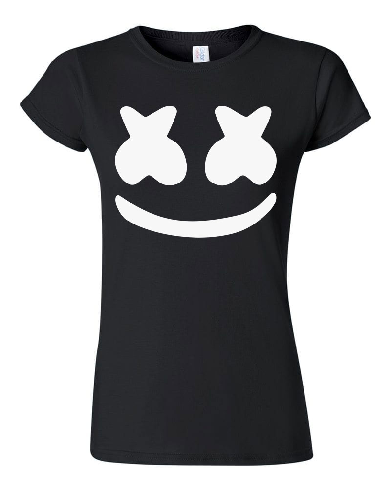 marshmello Fekete Női Póló