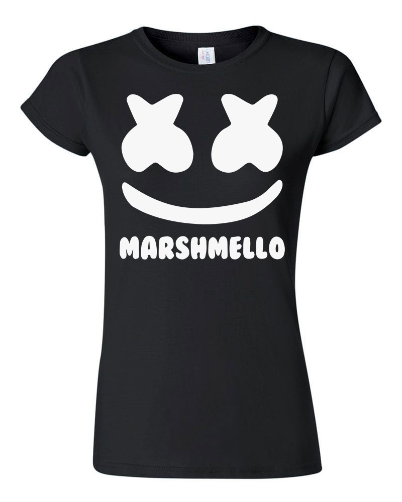 marshmello Fekete Női Póló