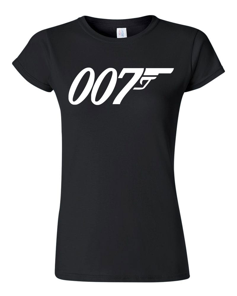 james bond 007 Fekete Női Póló