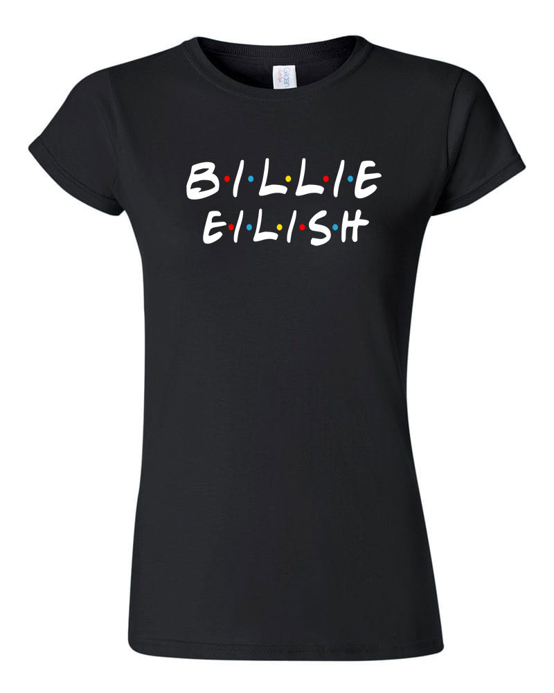 billie eilish Fekete Női Póló