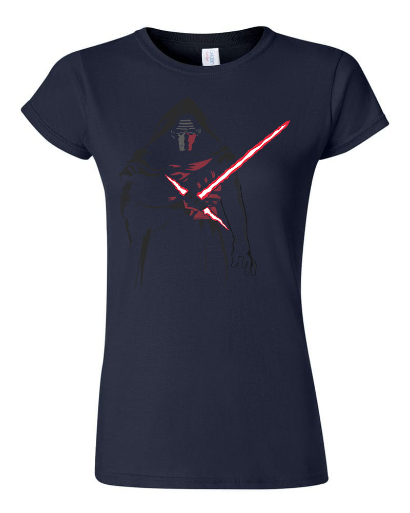 kylo ren star wars Sötétkék Női Póló