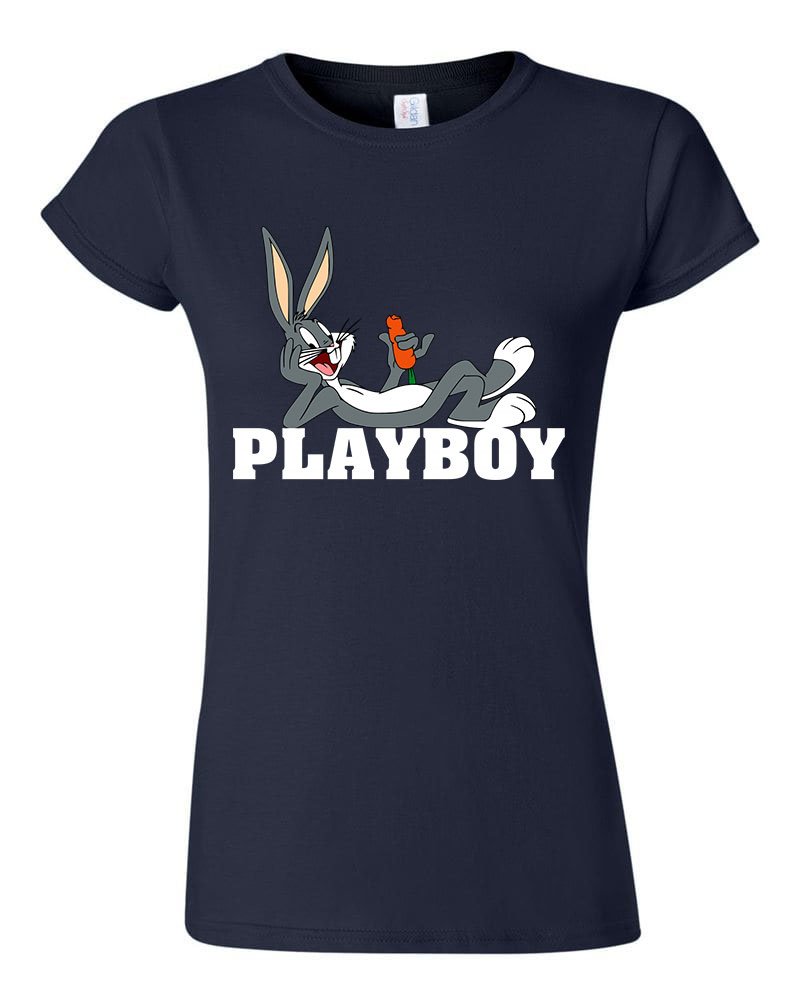 tapsi hapsi playboy Sötétkék Női Póló
