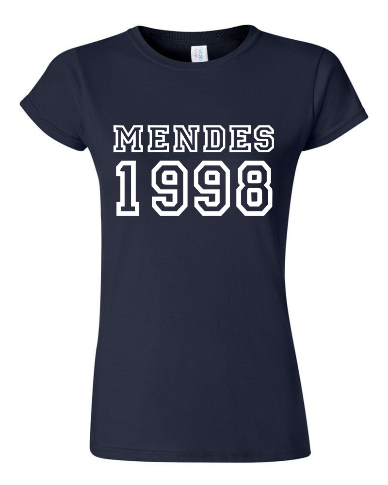 shawn mendes Sötétkék Női Póló