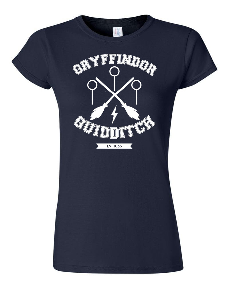 harry potter griffendél kvidics Sötétkék Női Póló