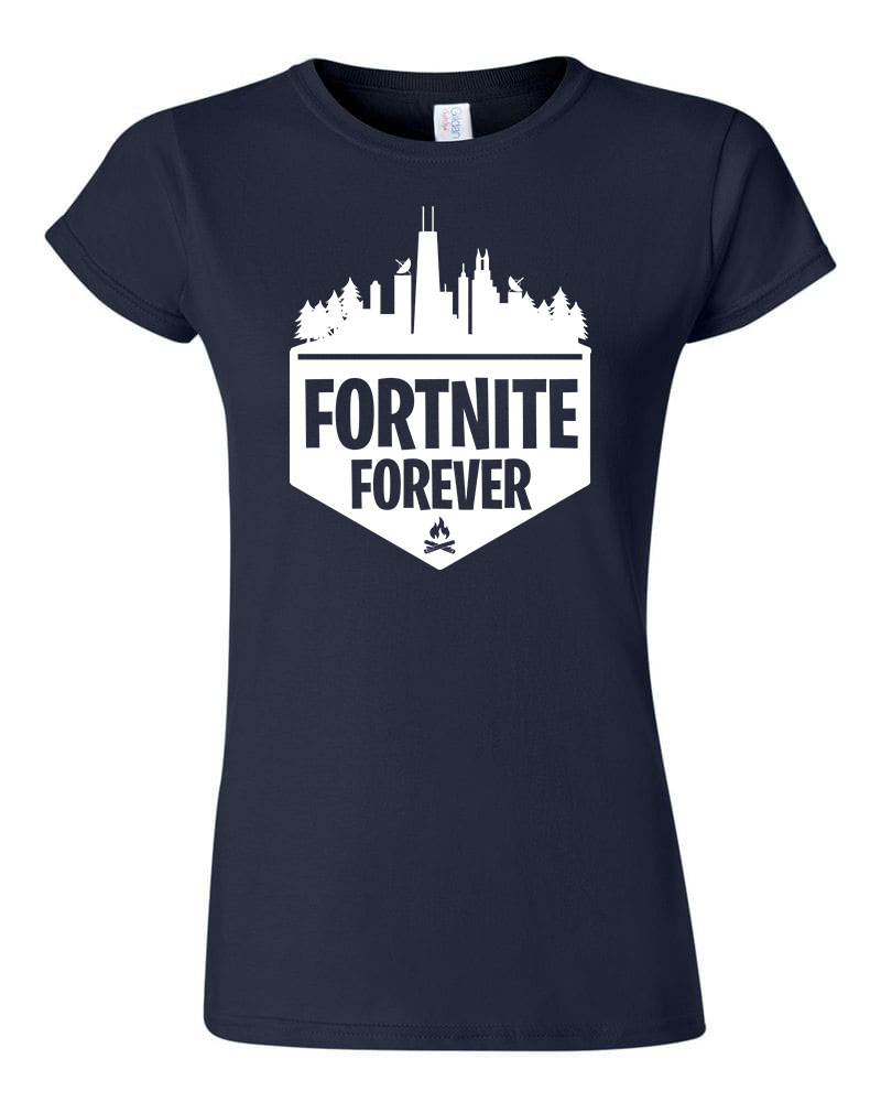 fortnite forever Sötétkék Női Póló
