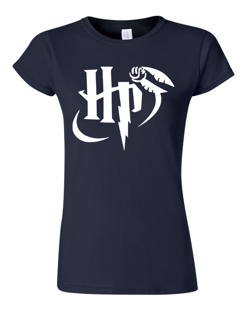harry potter aranycikesz Sötétkék Női Póló