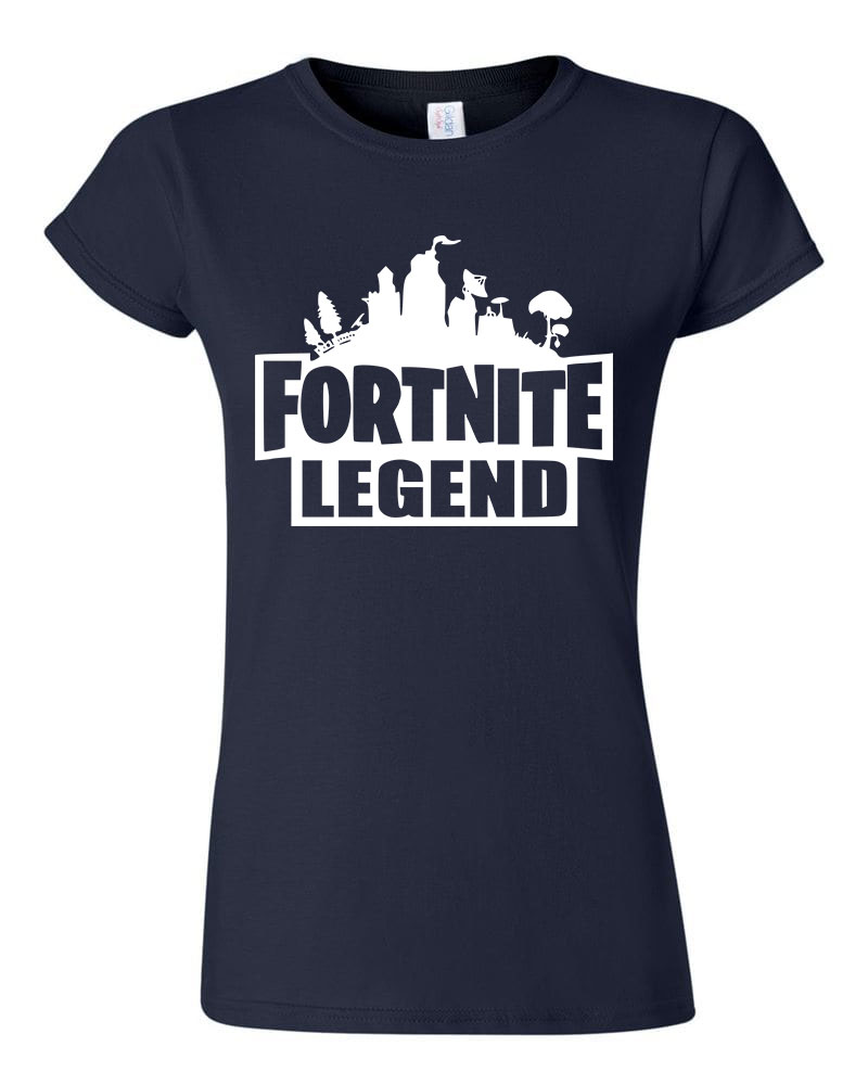 fortnite legend Sötétkék Női Póló