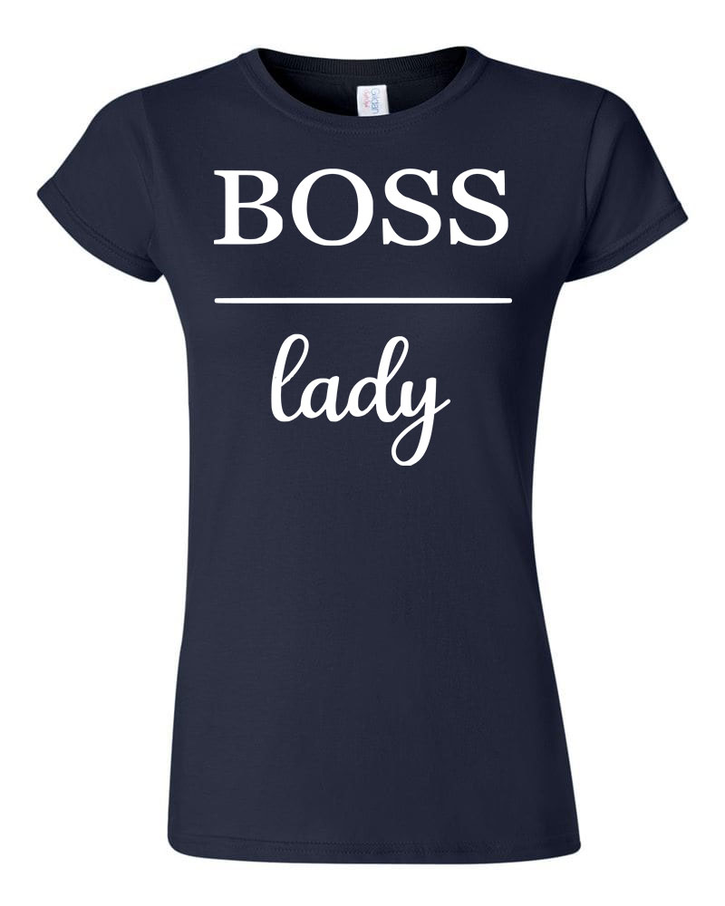 boss lady Sötétkék Női Póló