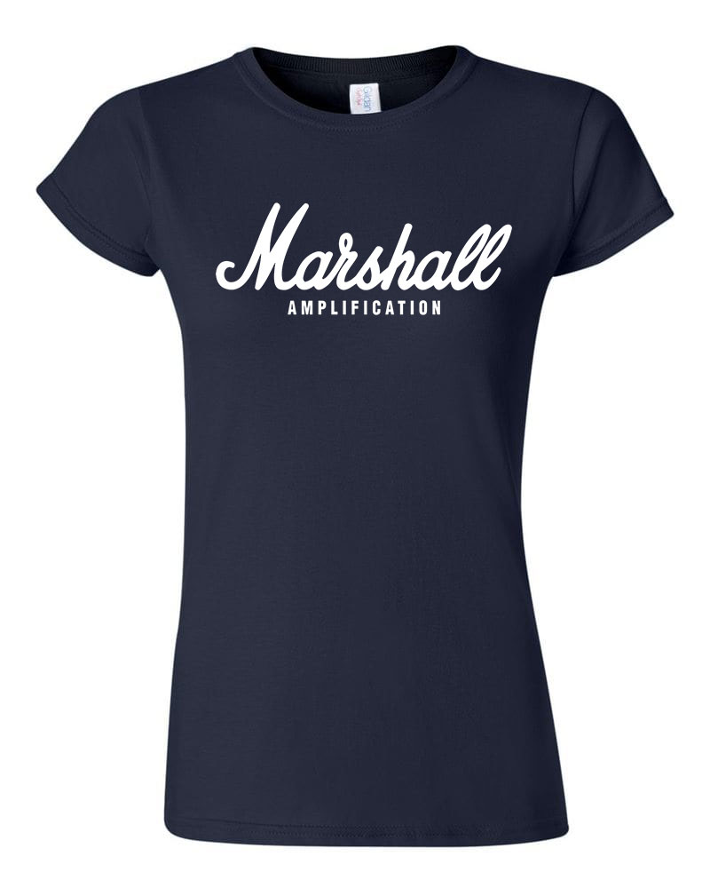 marshall amplification Sötétkék Női Póló
