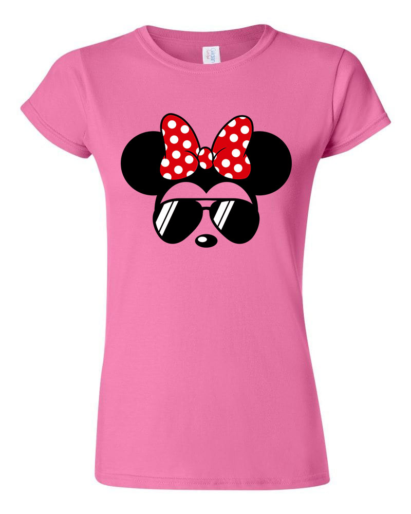 Minnie Egér Rózsaszín Női Póló