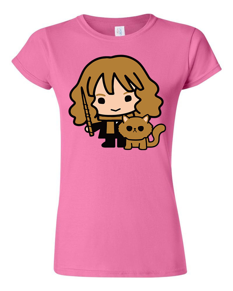 Harry Potter hermione granger csámpás Rózsaszín Női Póló