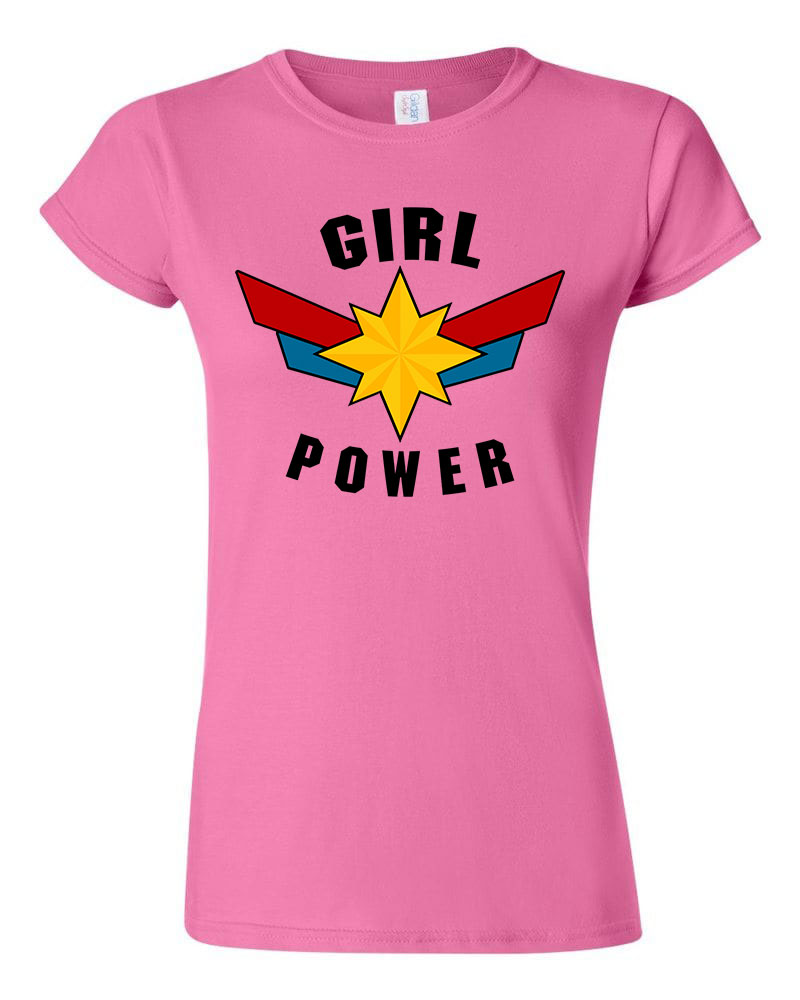 girl power Rózsaszín Női Póló
