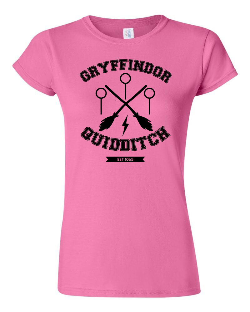 harry potter griffendél kvidics quidditch Rózsaszín Női Póló