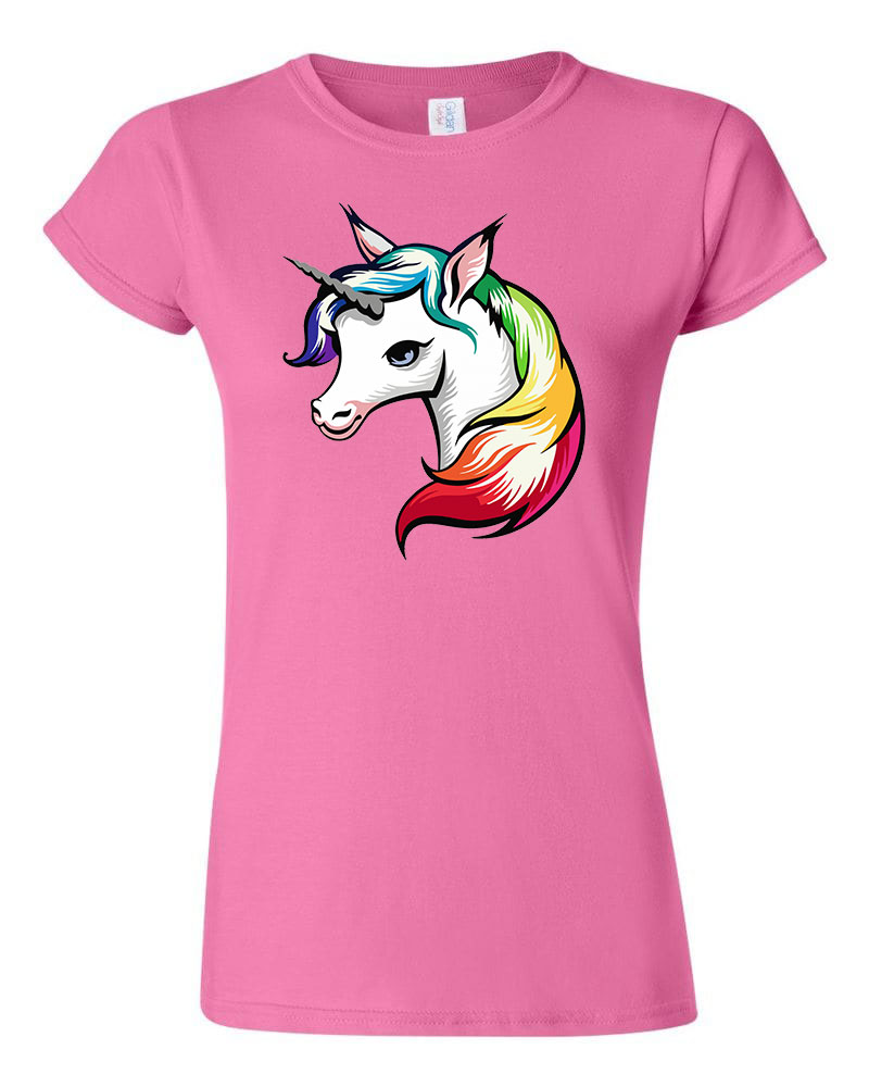 unikornis unicorn Rózsaszín Női Póló