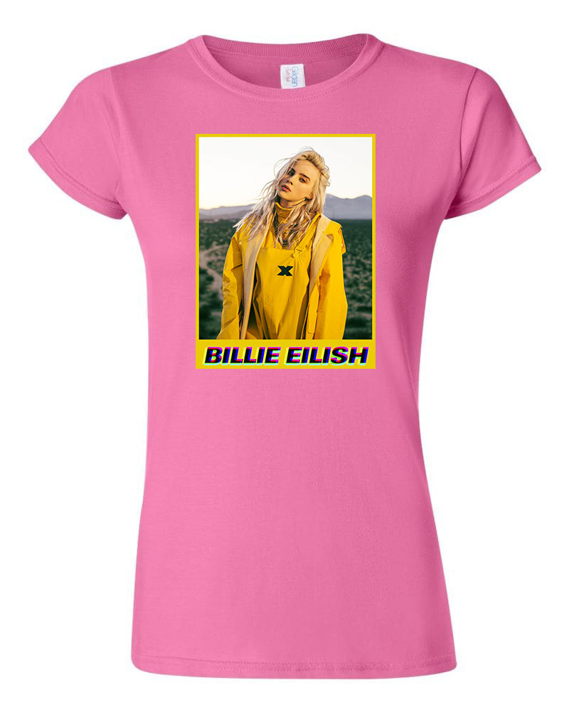 billie eilish Rózsaszín Női Póló