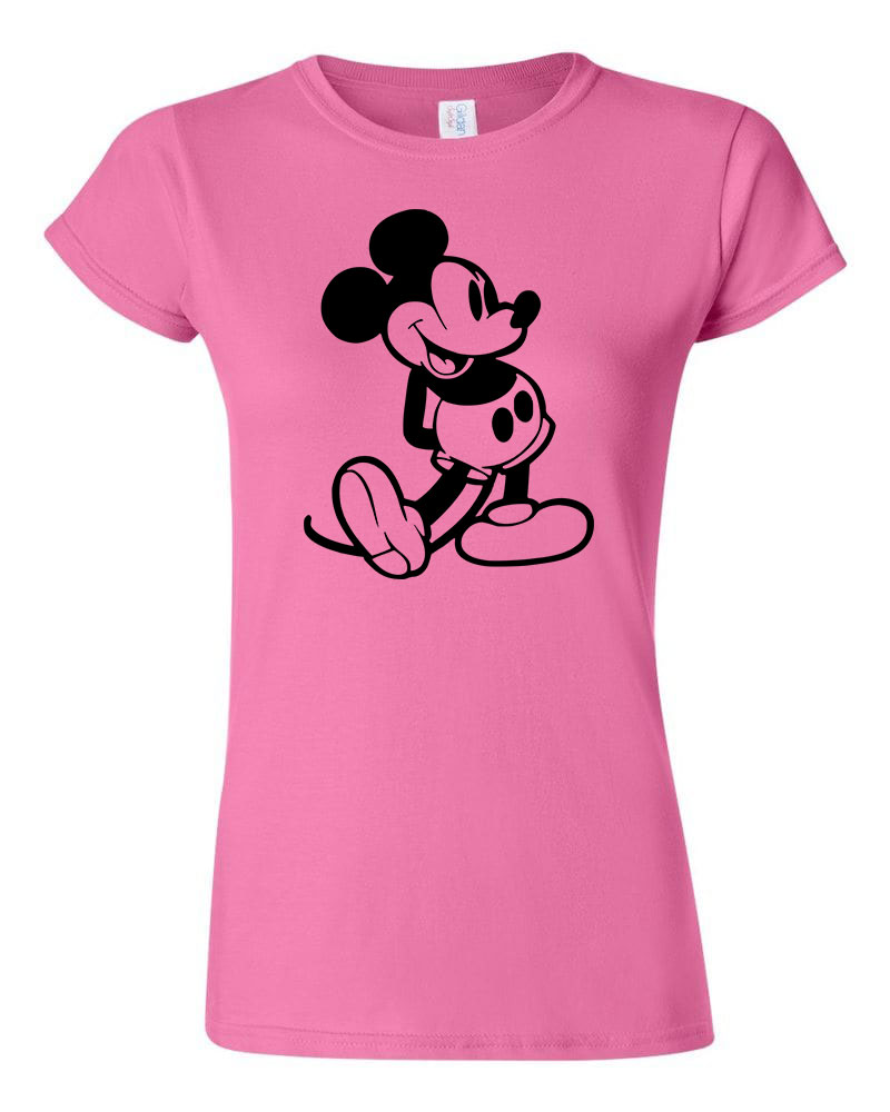 mickey egér Rózsaszín Női Póló