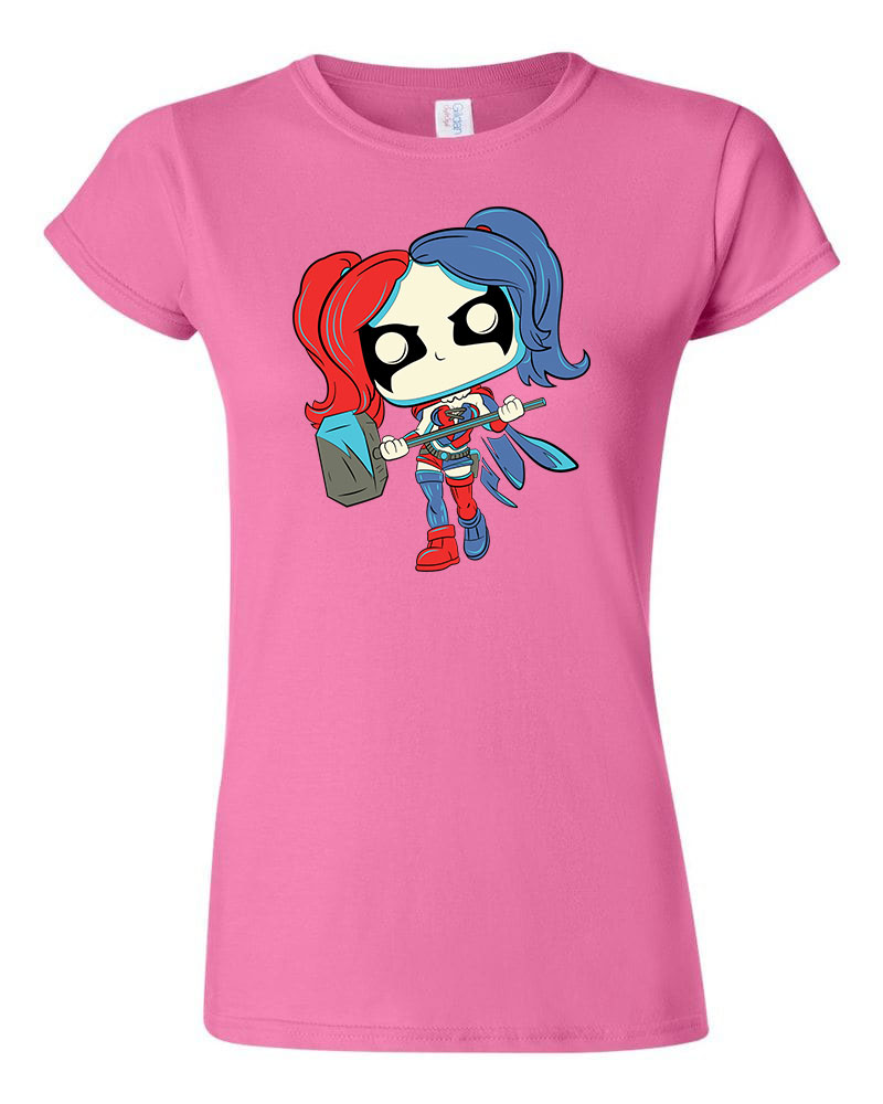 harley quinn Rózsaszín Női Póló