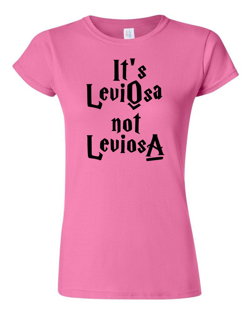 its leviosa not leviosa wingardium leviosa Rózsaszín Női Póló