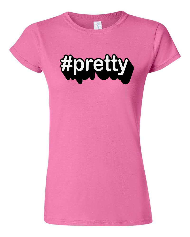 pretty csinos csini Rózsaszín Női Póló