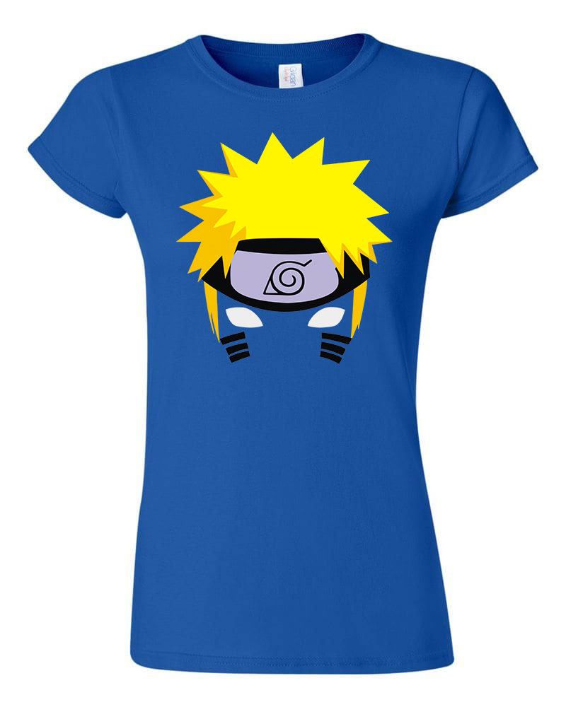 naruto Kék Női Póló