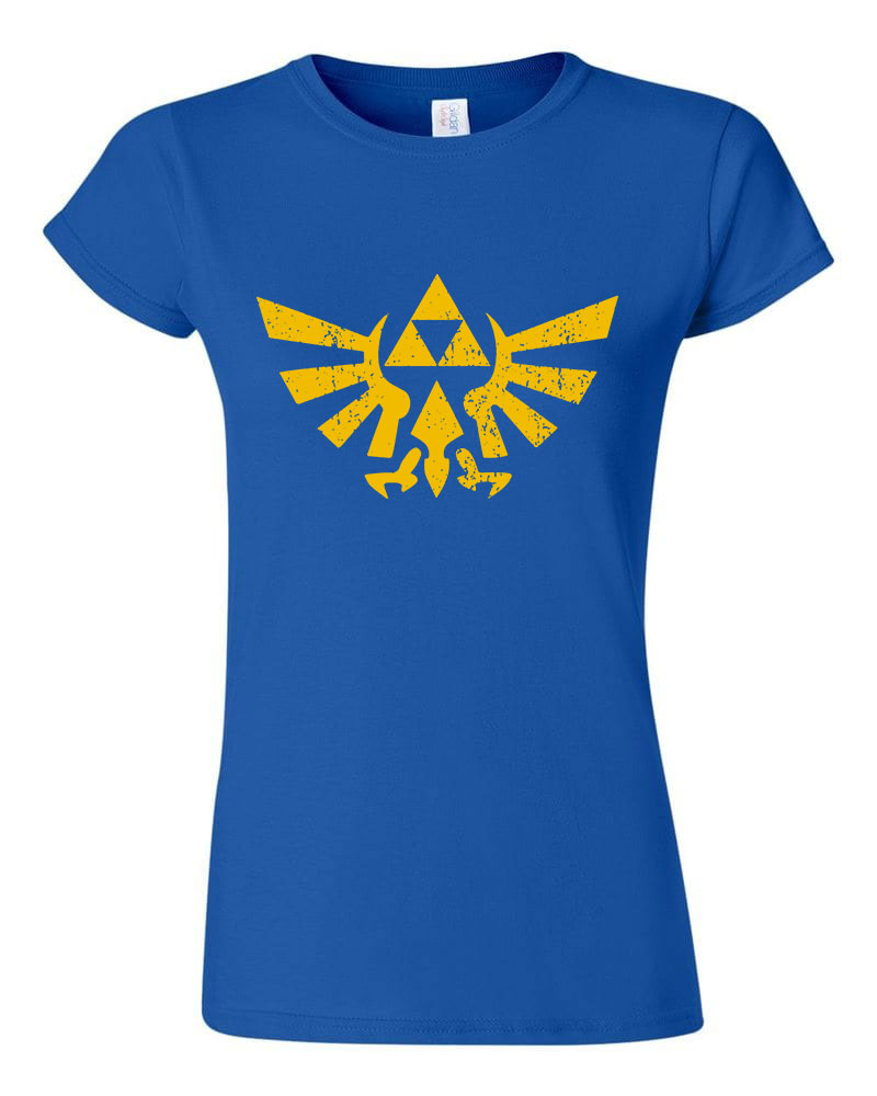 Hyrule Link Zelda Kék Női Póló