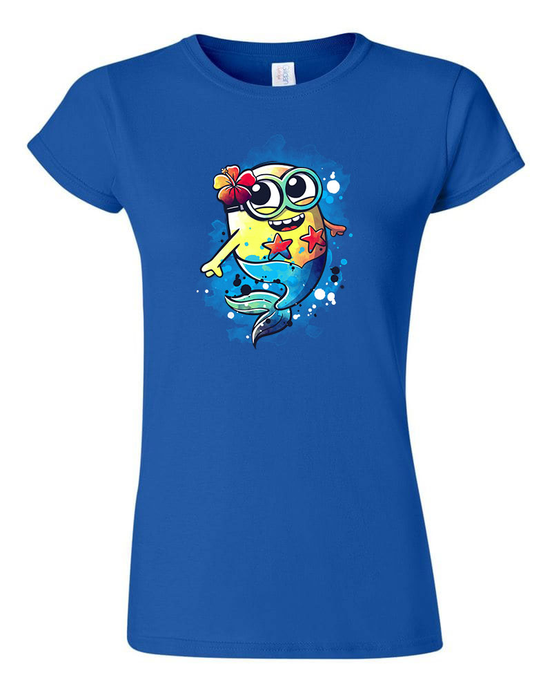 minions minyonok Kék Női Póló