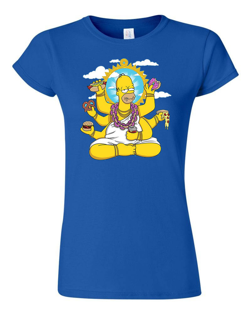homer simpson Kék Női Póló
